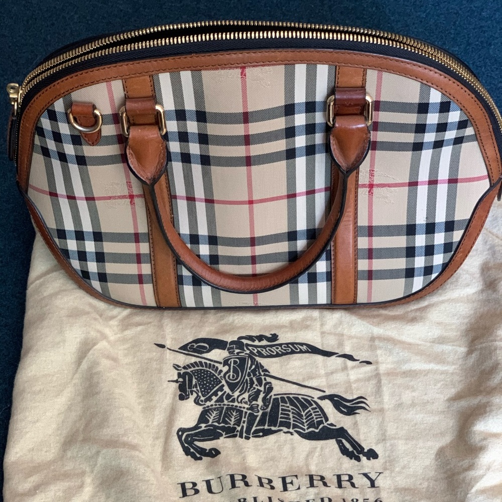 Burberry Bowling Handbag